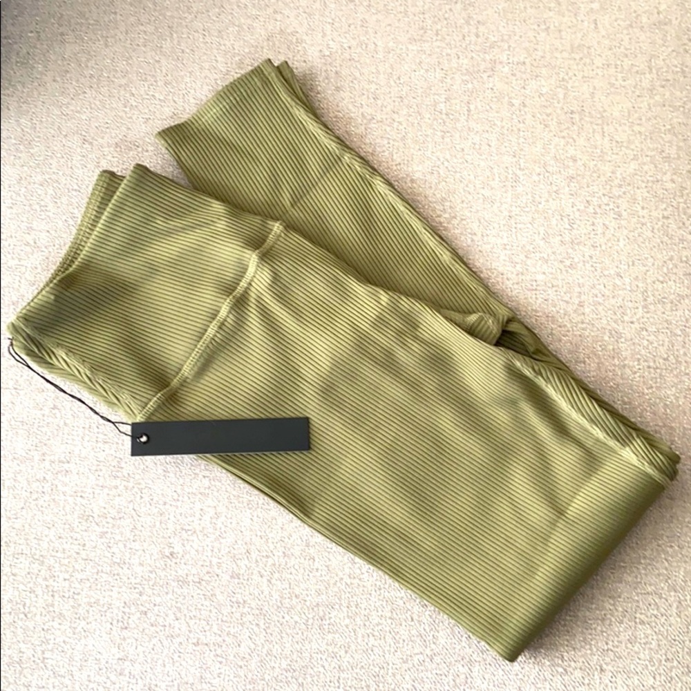 Carbon38 ribbed 7/8 leggings